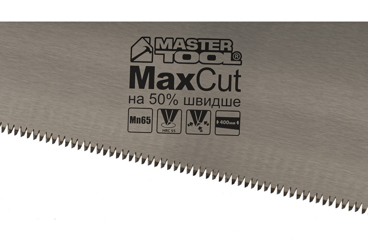 Ножівка по дереву Mastertool 400 мм 7T х 1" х 3D (14-2040) - зображення 3