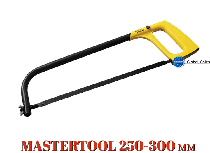 Ножовка по металлу Mastertool 250-300 мм металлическая ручка (14-2225) - Фото 1 Ножовка по металлу Mastertool 250-300 мм металлическая ручка (14-2225) - изображение 1
