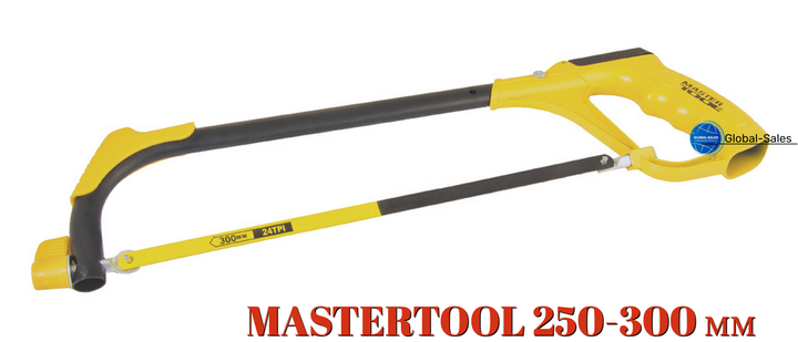 Ножовка по металлу Mastertool 250-300 мм металлическая ручка Pro (14-2227) - Фото 1 Ножовка по металлу Mastertool 250-300 мм металлическая ручка Pro (14-2227) - изображение 1