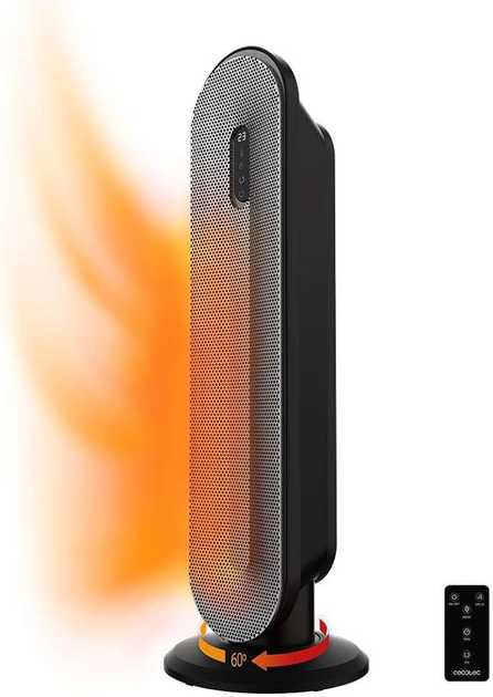 Тепловентилятор Cecotec ReadyWarm 2050 Max Ceramic Rotate Smart - зображення 3