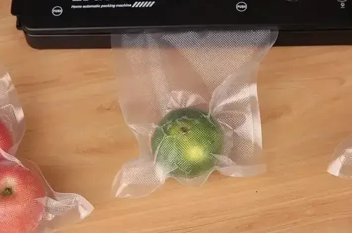Вакуумний пакувальник для кухні Vacuum sealer Для продуктів та дому 90Вт 60кПа Чорний - изображение 7