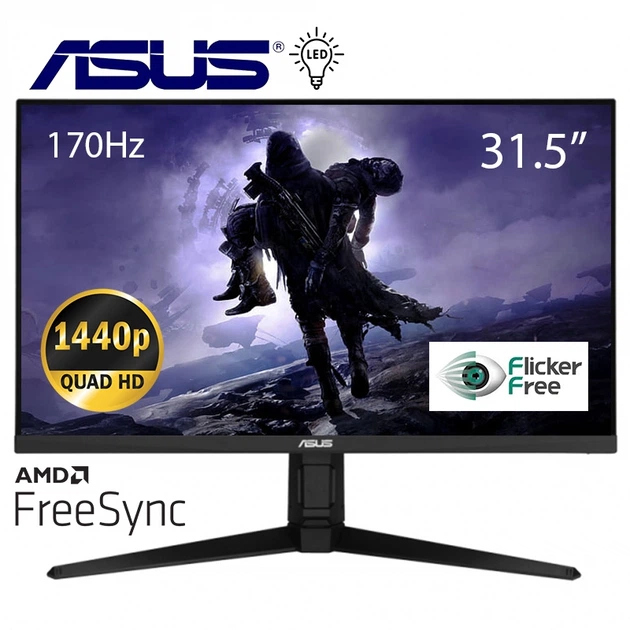 ASUS TUF Gaming VG32AQL1A - Ecran PC 31,5 WQHD - Dalle IPS - 16