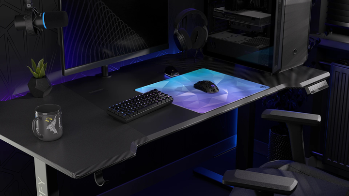 Podkładka gamingowa Endorfy Crystal L Speed Blue (EY6B013) - obraz 7