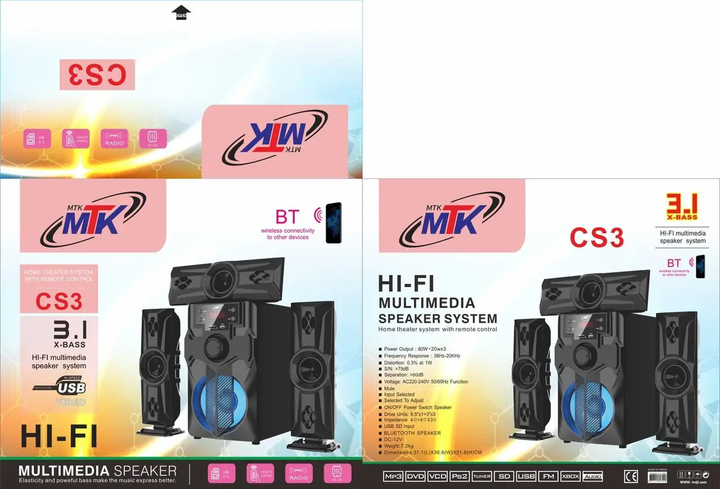 Музичний центр із блютузом ERA EAR CS3 00965788 - Фото 2 Музичний центр із блютузом ERA EAR CS3 00965788 - зображення 2