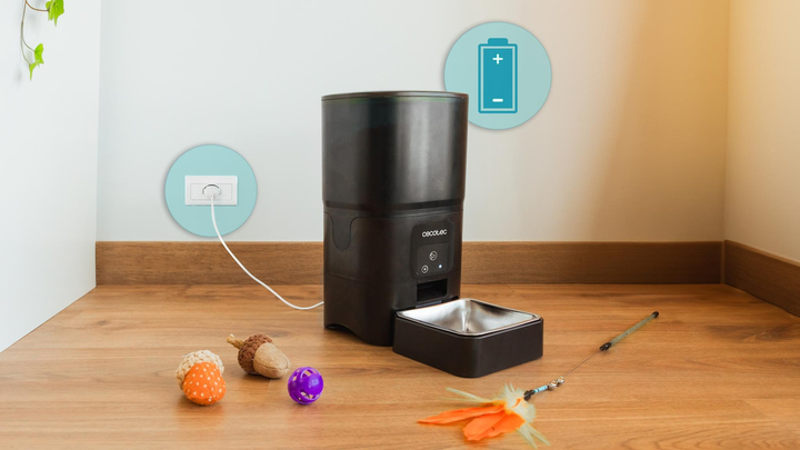 Автоматичний дозатор корму для тварин Cecotec Pumba 6000 Purrfect Meal Smart 6 L (8435484095655) - зображення 9
