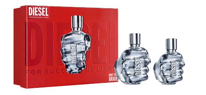 Zestaw dla mężczyzn Diesel Only The Brave Woda toaletowa 125 ml + Woda toaletowa 35 ml (3614274319835) - obraz 1