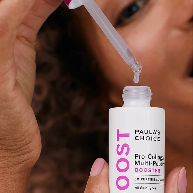 Концентрована пептидна сироватка для наявності Paula's Choice — Pro-Collagen Multi-Peptide Booster, 20 ml - Фото 2 Концентрована пептидна сироватка для наявності Paula's Choice — Pro-Collagen Multi-Peptide Booster, 20 ml - изображение 2