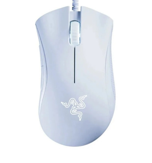 Геймерская проводная мышка Razer DeathAdder Essential 6400 dpi Белая - изображение 4