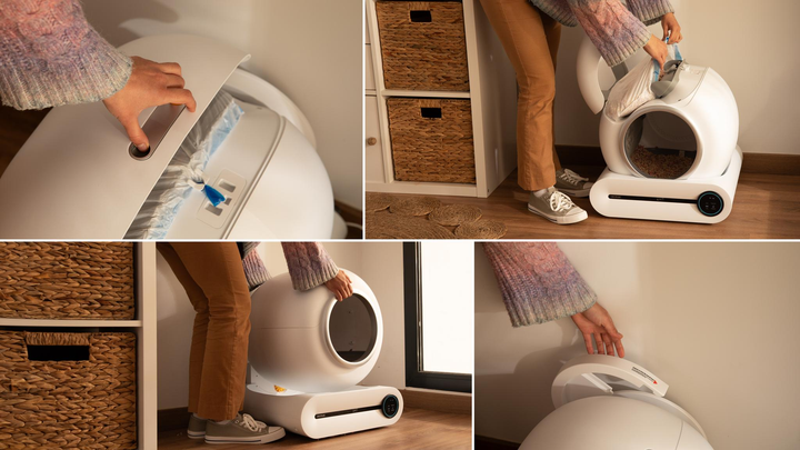Самоочисний лоток для котів Cecotec Pumba 8000 CleanKitty Smart (8435484095679) - зображення 9