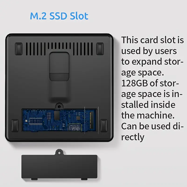 Мини компьютер маленький портативный ПК Intel N4000 1.1 BMAX B1 Pro GHz 8+128Гб - Фото 8 Мини компьютер маленький портативный ПК Intel N4000 1.1 BMAX B1 Pro GHz 8+128Гб - изображение 8