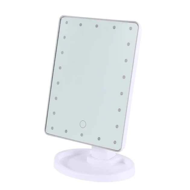 Косметичне дзеркало Magic MakeUp Mirror з підсвічуванням 16 світлодіодів Біле 5308 - зображення 5