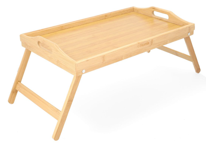 Taca śniadaniowa HOMLA Bambou bambusowa 50 x 30 cm (5902869969090) - obraz 2