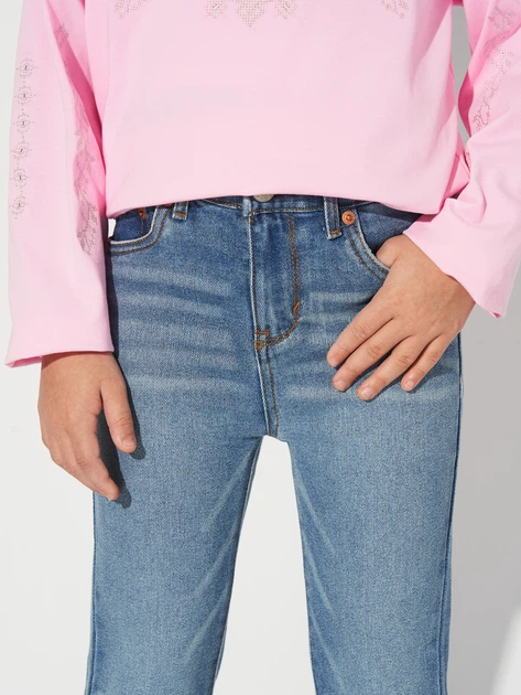 Детские джинсы-клеш для девочки Levis Lvg 726 High Rise