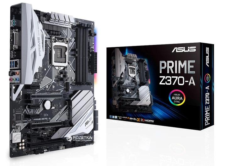 Материнская плата Asus Prime Z370-A (s1151, Intel Z370, PCI-Ex16