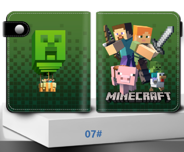 Кошелек детский крипер Minecraft Майнкрафт для мальчика зелёный (AN)34163 - Фото 2 Кошелек детский крипер Minecraft Майнкрафт для мальчика зелёный (AN)34163 - изображение 2
