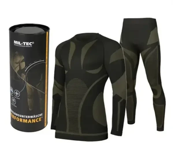 Термобілизна Mil-Tec Performance Black 11225002 XXL/XXXL - зображення 2