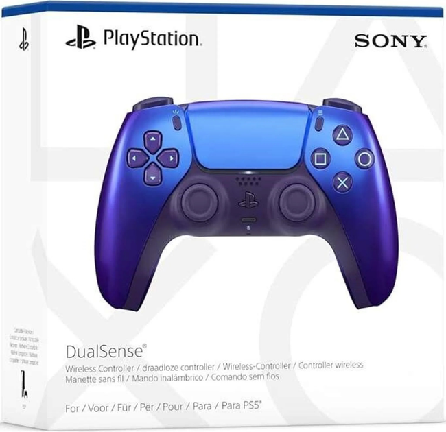 Бездротовий геймпад Sony PlayStation DualSense V2 Chrome Indigo (0711719590279) - зображення 8