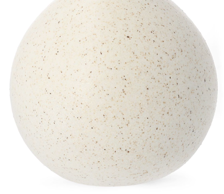 Wazon dekoracyjny HOMLA Novo okrągły w kropki 15 x 21 cm (5904183814148) - obraz 3