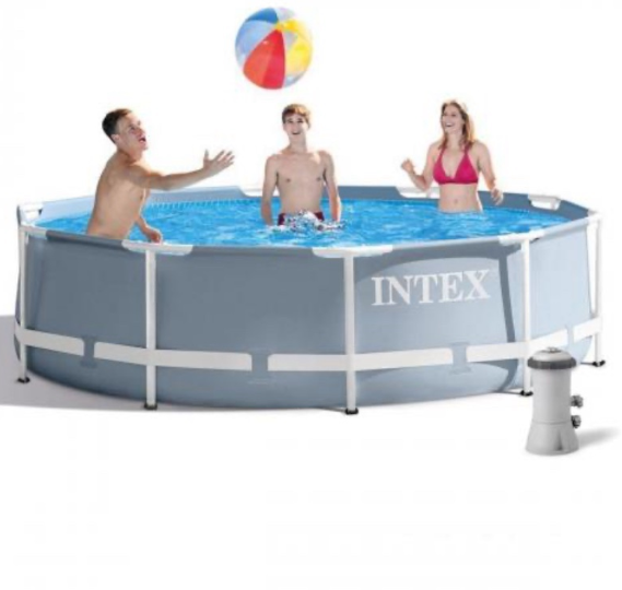 Бассейн каркасный Арт 26702 Intex размер 305-76см , фильтр-носос - Фото 1 Бассейн каркасный Арт 26702 Intex размер 305-76см , фильтр-носос - изображение 1
