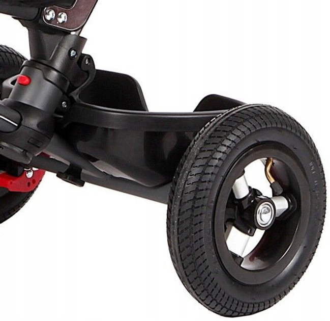 Rowerek trójkołowy Qplay Rito Rubber Szary (5061047480144) - obraz 5