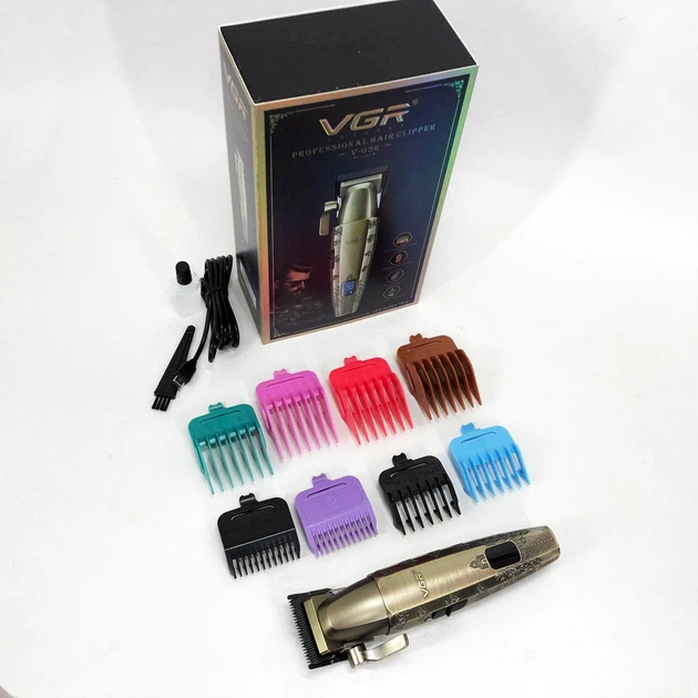 Акумуляторна машинка для стрижки VGR V-036 - изображение 14