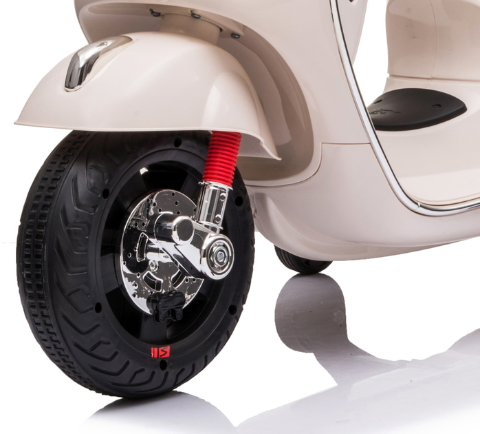 Pojazd elektryczny Milly Mally Vespa GTS Super Biały (5901761129779) - obraz 12