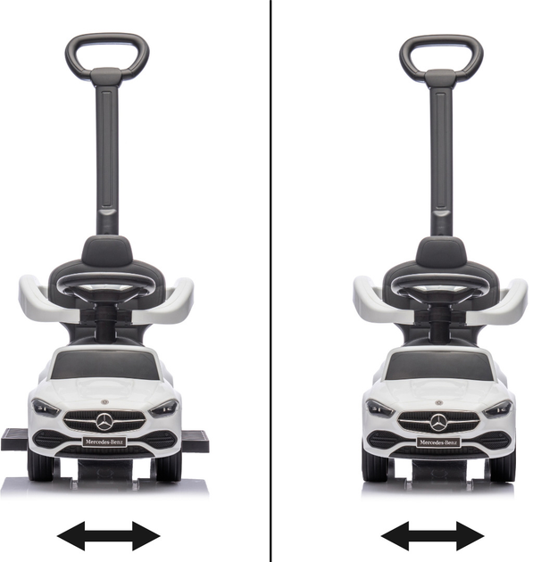 Pojazd Milly Mally Mercedes C-Class Deluxe Biały (5901761127225) - obraz 13