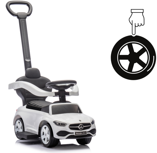 Pojazd Milly Mally Mercedes C-Class Deluxe Biały (5901761127225) - obraz 14