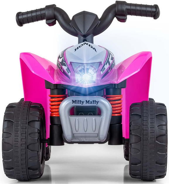 Pojazd elektryczny Milly Mally Quad Honda ATV Różowy (5901761128079) - obraz 2