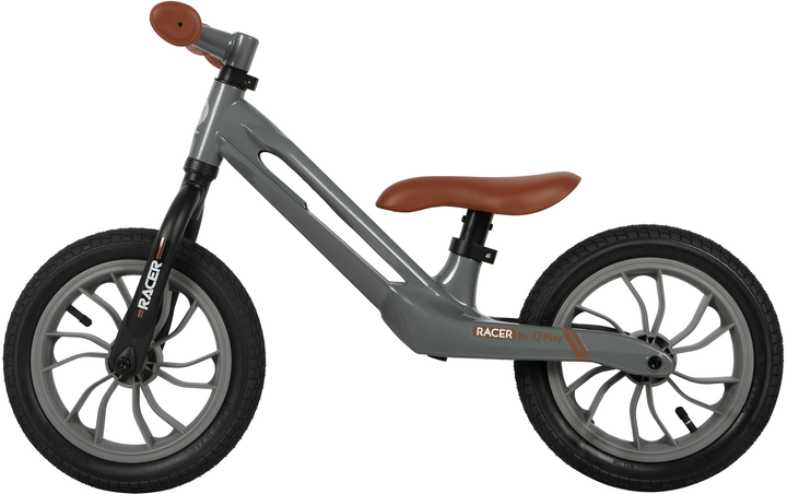 Rowerek biegowy Qplay Racer Szary (5061047480878) - obraz 4