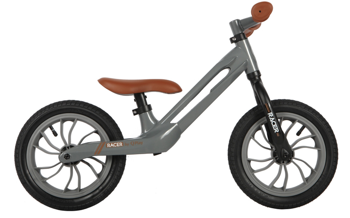 Rowerek biegowy Qplay Racer Szary (5061047480878) - obraz 5