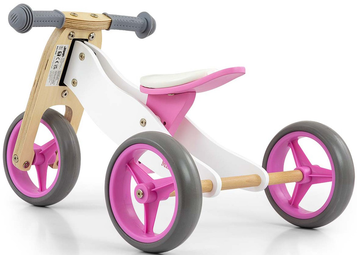 Біговел Milly Mally Jake Classic Рожевий (5901761127683) - зображення 4