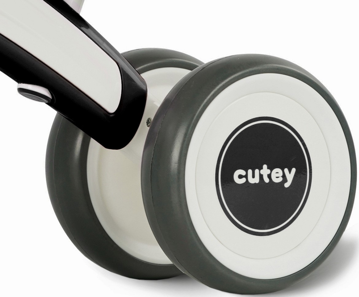 Rowerek biegowy Qplay Cutey Retro Czarny (5061047480960) - obraz 7