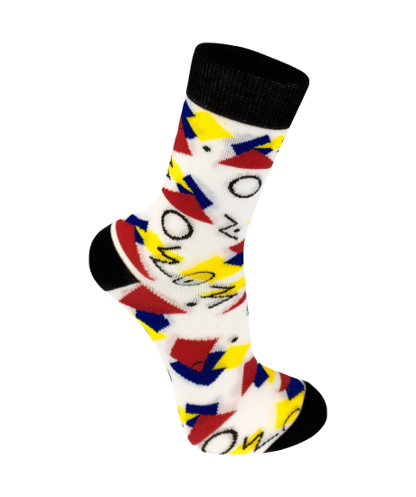 Оригинальные женские носки с узором Zila от MK SOCKS (36-39) Многоцветный P-1002-B - изображение 2