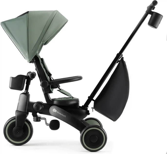 Триколісний велосипед Kinderkraft Jazz 2 Green (KRJAZZ02GRE0000) - зображення 6