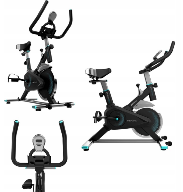 Велотренажер стаціонарний Cecotec Drumfit Indoor 6000 Compact (8435484072397) - зображення 4