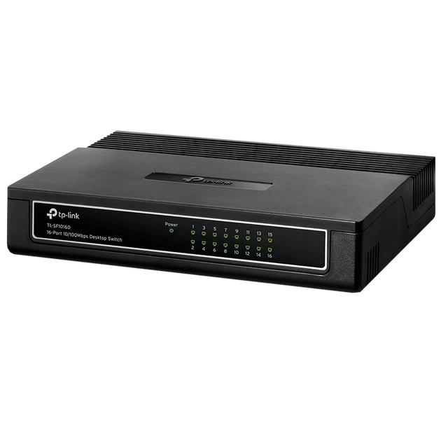 16-портовый 10/100 Мбит/с TP-LINK TL-SF1016D - Фото 1 16-портовый 10/100 Мбит/с TP-LINK TL-SF1016D - изображение 1
