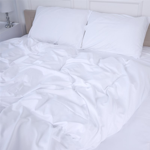 Підковдра MirSon №18-0000 White Mikrosatin Premium Однотонна220х240 від Rozetka на платформі USKIDKA Акція на Підковдра MirSon №18-0000 White Mikrosatin Premium Однотонна220х240 від Rozetka