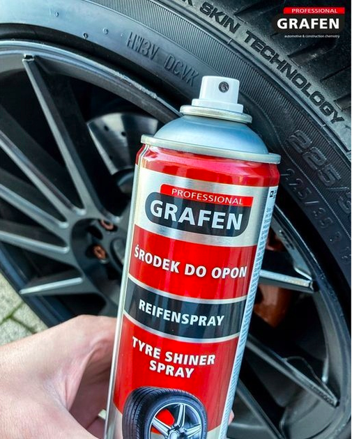 Засіб для шин GRAFEN PROFESSIONAL 500 мл GPTS (5903111757564) - зображення 5