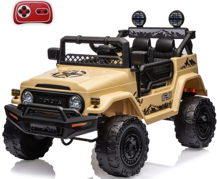 Pojazd elektryczny Milly Mally Toyota FJ Cruiser Khaki (5901761129243) - obraz 2