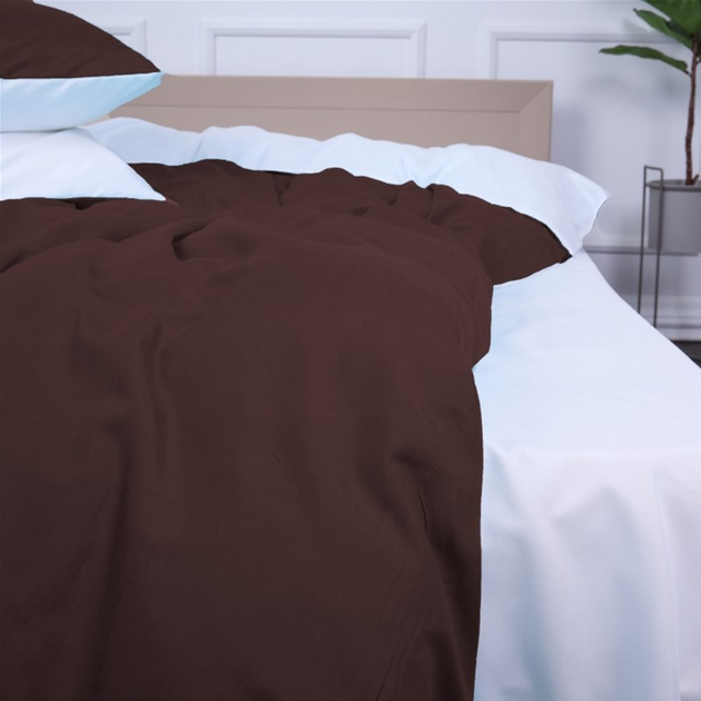 Простирадло MirSon Oliana 18-0000 + 19-1230 Mikrosatin Premium 180x220 см від Rozetka на платформі USKIDKA Акція на Простирадло MirSon Oliana 18-0000 + 19-1230 Mikrosatin Premium 180x220 см від Rozetka