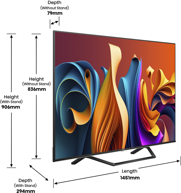 Telewizor Hisense QLED 65" 65A7NQ - obraz 11