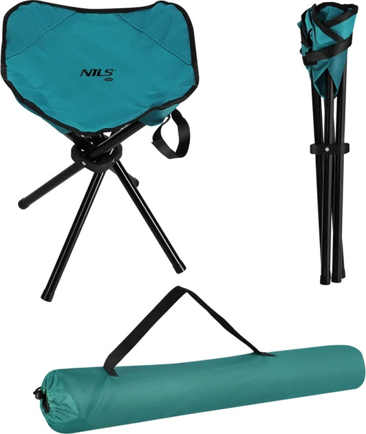 Туристичний табурет Nils Camp NC3010 Green (5907695522518) - зображення 2