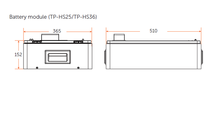 Аккумулятор PROSOLAX T-BAT-SYS-HV-S3.6 - Фото 2 Аккумулятор PROSOLAX T-BAT-SYS-HV-S3.6 - изображение 2