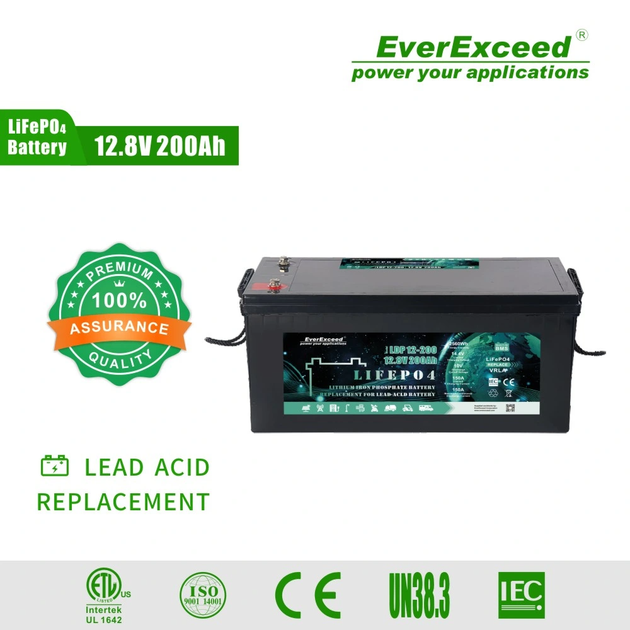 Аккумулятор EverExceed LDP 12-200 (12.8V200Ah) - Фото 6 Аккумулятор EverExceed LDP 12-200 (12.8V200Ah) - изображение 6