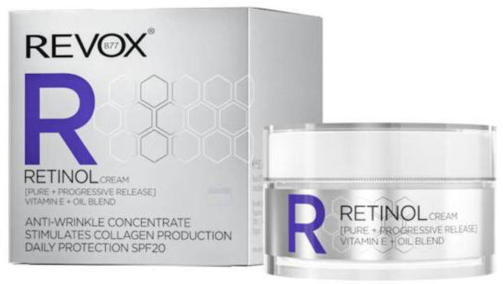 Крем для обличчя Revox Retinol Spf 20 50 мл (5060565103771) - зображення 1