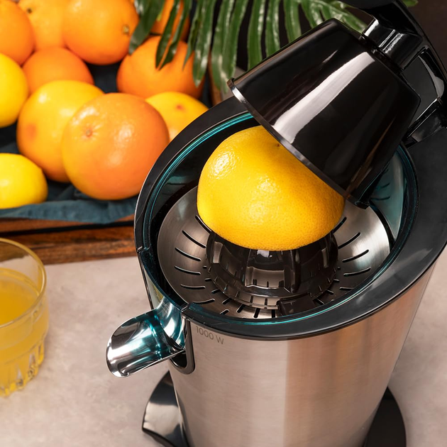 Соковичавниця (соковижималка) для цитрусових Cecotec EssentialVita PowerFresh 1000 Inox - зображення 2