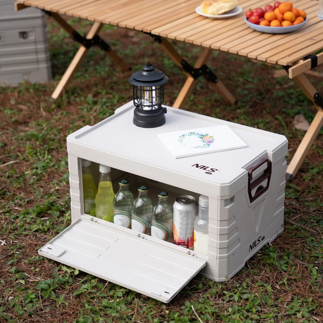 Складний кемпінговий ящик Nils Camp NCB4004 50 л White (5908261682230) - зображення 10