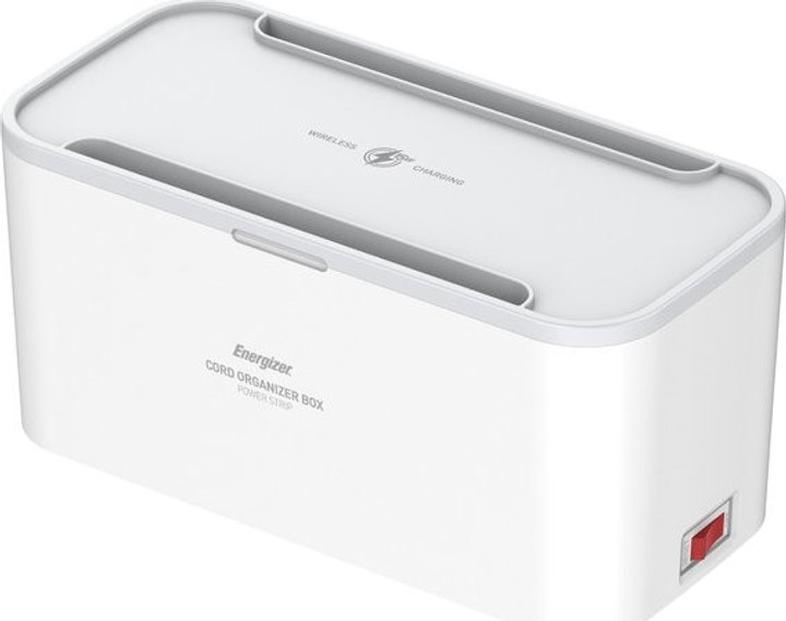 Listwa zasilająca Energizer 5 gniazda 3 USB 2 m White (EPB2500W03EU) - obraz 1