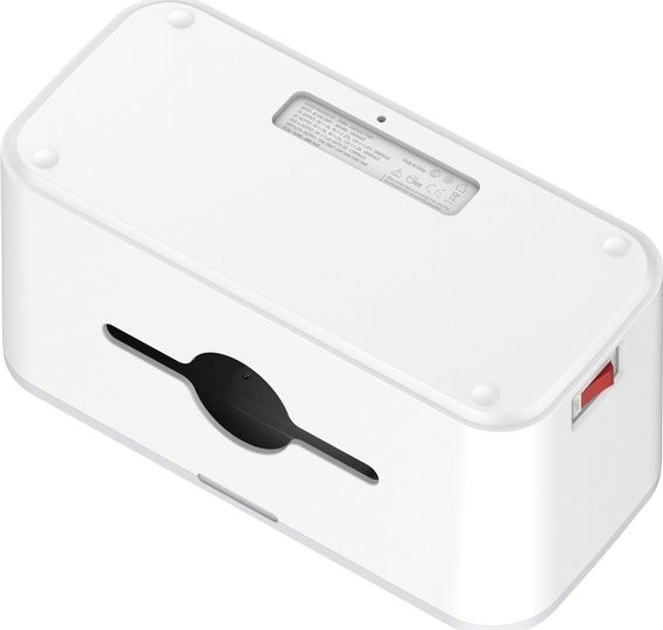 Мережевий фільтр Energizer 5 розетки 3 USB 2 м White (EPB2500W03EU) - зображення 3